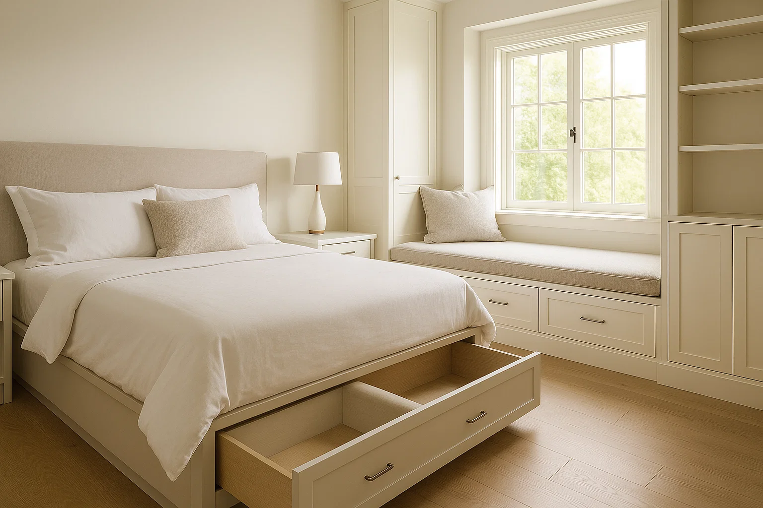 Bedroom Storage example