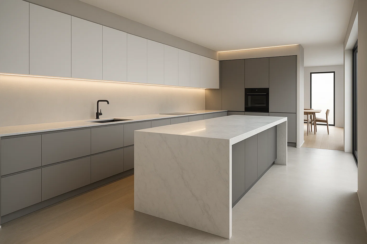 Handleless Kitchens kitchen example